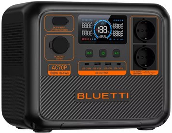 Зарядна станція Bluetti AC70P EU (864 Вт·ч / 1000 Вт) BLUETTI AC70P фото