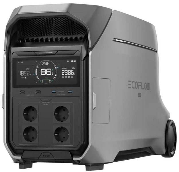 Зарядна станція EcoFlow DELTA Pro 3 (4096 Вт·г/4000 Вт) EFDELTAPRO3-EU-CBox фото