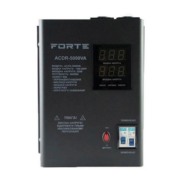 Forte ACDR-5kVA Стабилизатор напряжения 31065 фото