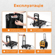 Тележка платформенная складная с телескопической ручкой MXR Trolley фото 4