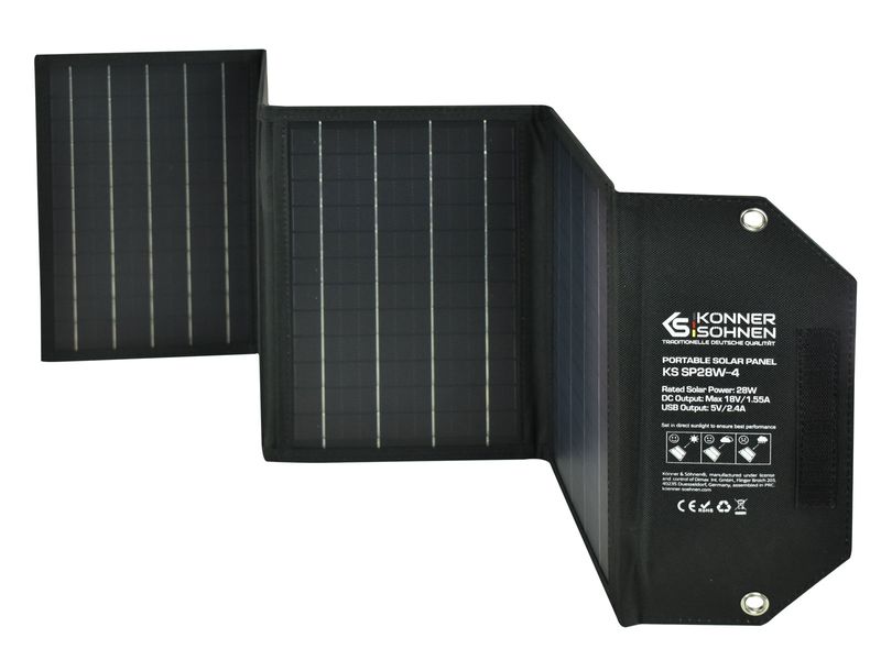 Портативна сонячна панель KS SP28W-4 KS SP28W-4 фото