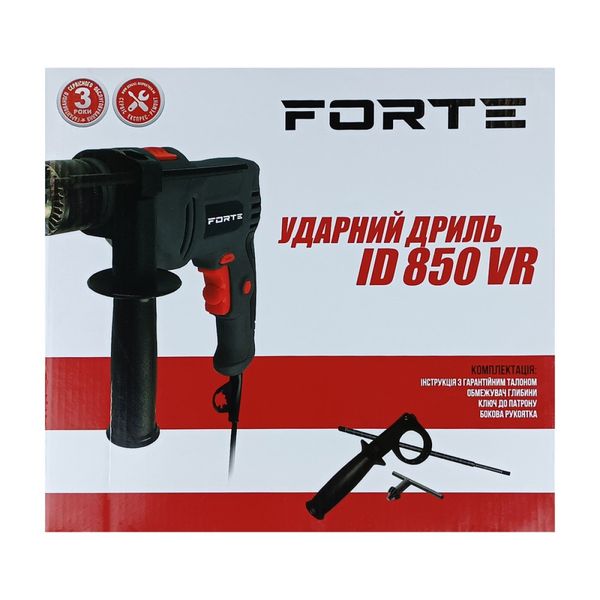 Ударний дриль Forte ID 850 VR 68476 фото